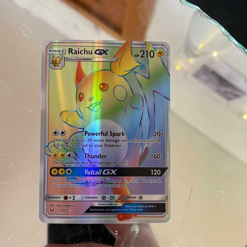 Pokémon card Raichu